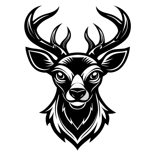 Deer head svg